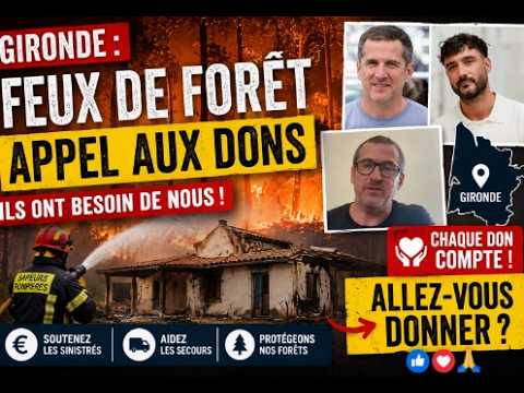 Feux de forets guillaume canet lance un appel aux dons allez vous donner