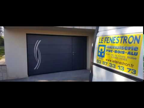 Réalisation #Lefenestron, d'une porte de garage basculante MOOS   Profitez de