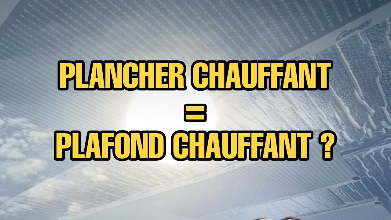 Comment fonctionne un plafond chauffant ?