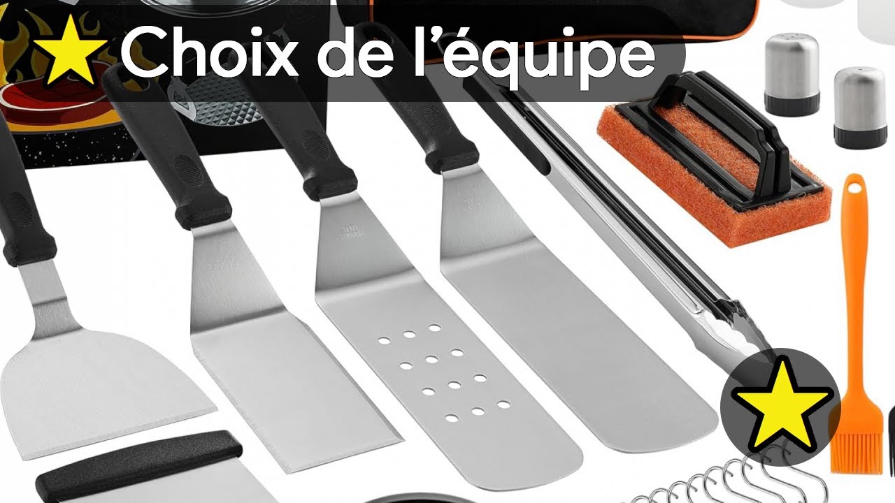 🏆 TOP 3 MEILLEUR COFFRET USTENSILES PLANCHA 2025 🔥