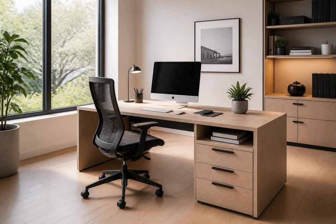 découvrez notre sélection de mobilier de bureau professionnel alliant design moderne et optimisation de l'espace pour un environnement de travail efficace et élégant.