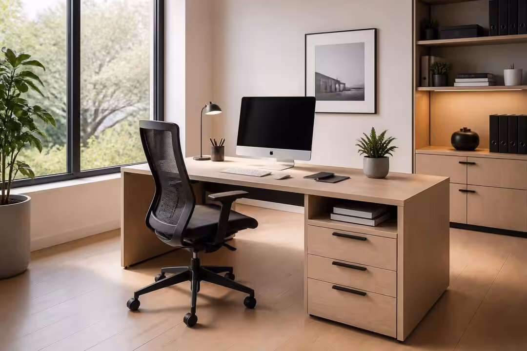 découvrez notre sélection de mobilier de bureau professionnel alliant design moderne et optimisation de l'espace pour un environnement de travail efficace et élégant.